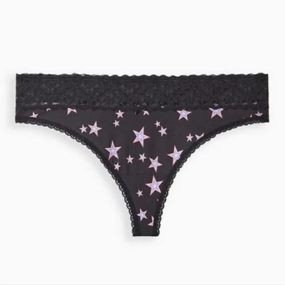 Torrid Cotton Mid-Rise Thong Panty